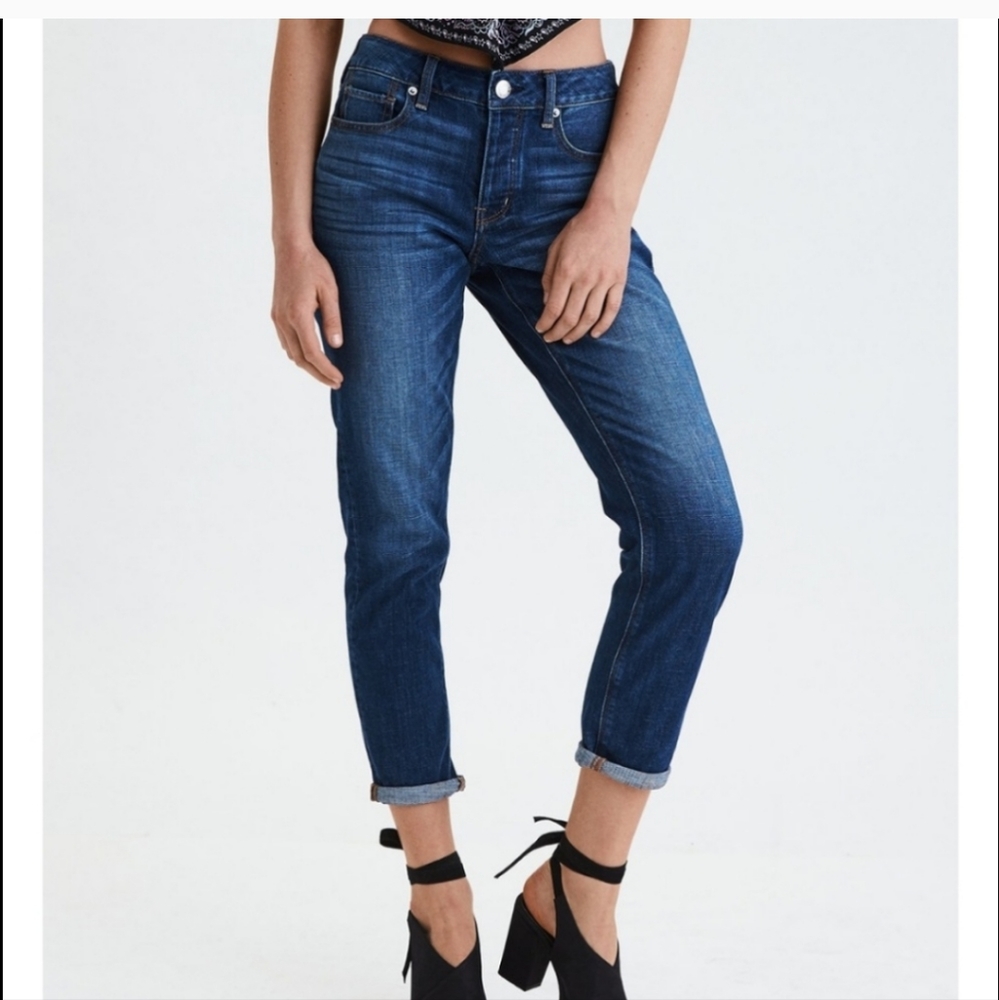 American Eagle Outfitters Tomgirl Button Fly Jeans 12R